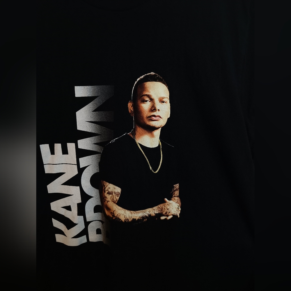 2XL Kane Brown Concert Tour Black T Shirt Country Music Cowboy Rodeo Western
